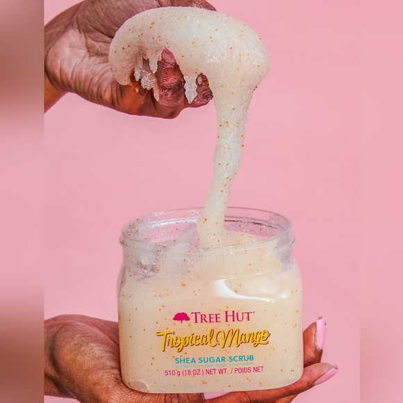 NEW Treehut Tropical Mango Shea Sugar Scrub - Picture 5 of 6